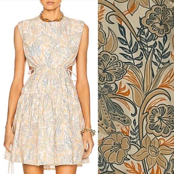 NWT AGUA BY AGUA BENDITA Sucre Mini Dress Large - Picture 1 of 16